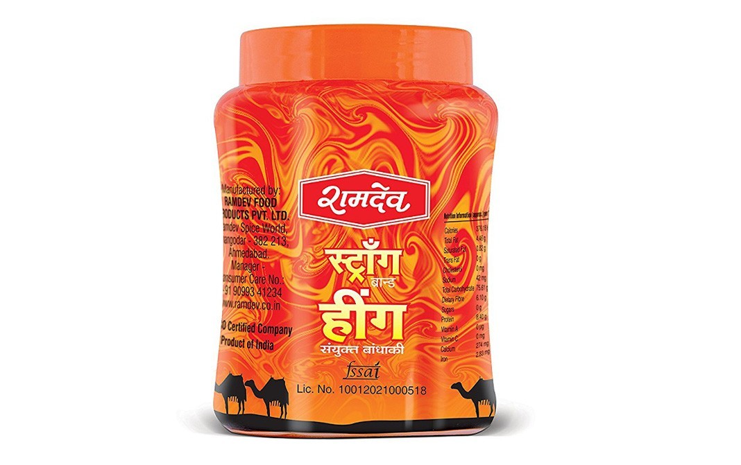 Ramdev Strong Hing (Compounded Asafoetida)   Jar  250 grams